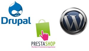 drupal wordpress prestashop